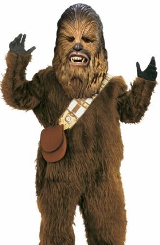 Mens Costume Star Wars DELUXE Chewbacca Party Outfit