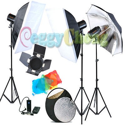 photography strobe light kits in Flash Lighting Kits
