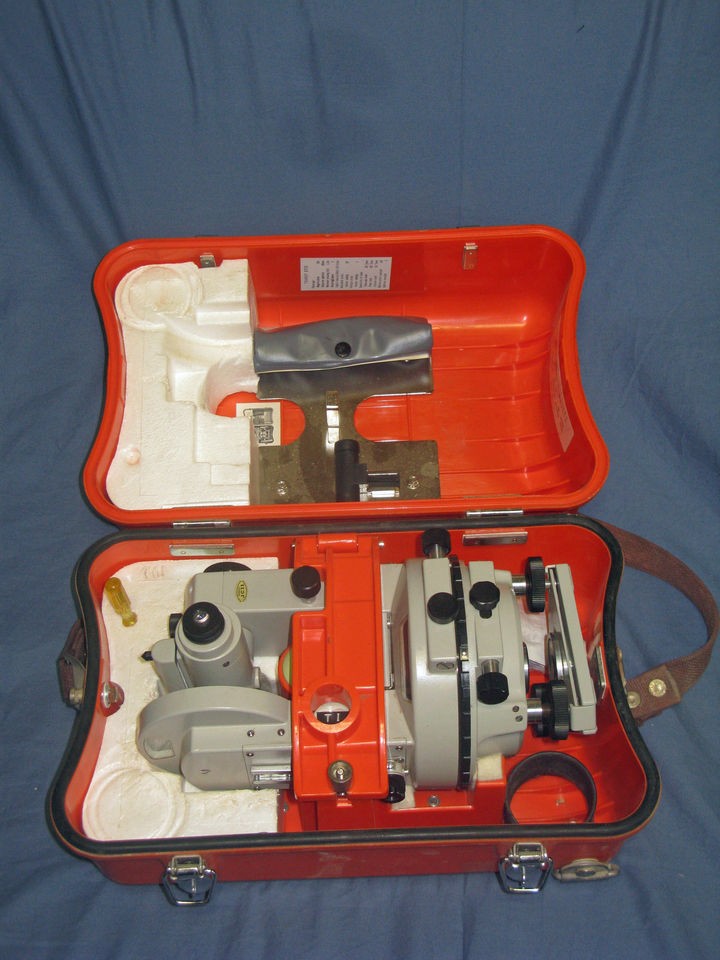 Leitz Sokkisha BT20 TI/53 Survey Head Unit Theodolite Level Vintage w 