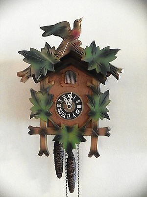 VINTAGE GERMAN CUCKOO CLOCK FOR PARTS OR REPAIR*