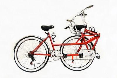 FOLDING TANDEM BIKES BICYCLE 2 SEATER BIKE WEDDING GIFT