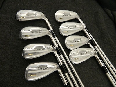   ADAMS IDEA CMB FORGED IRON SET 4 GW STEEL STIFF FLEX KBS TOUR C TAPER