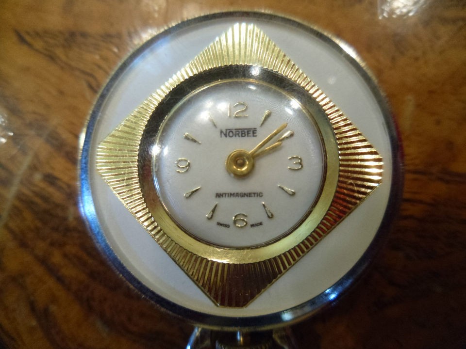   NORBEE PENDENT ANTIMAGNETIC WATCH / SWISS MADE / MECHANICAL / WORKS