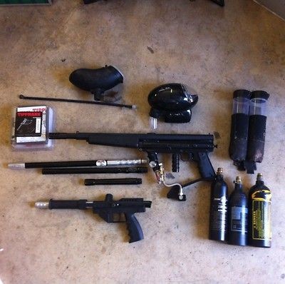 HUGE PAINTBALL LOT 1 Tippmann Custom 98 + much more