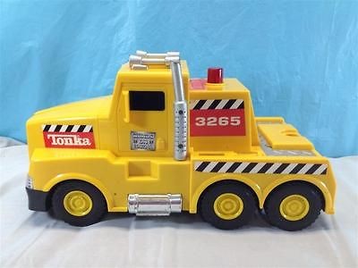 Mighty Tonka 3265 Low Boy Road Tractor Semi Truck Sounds and Lights