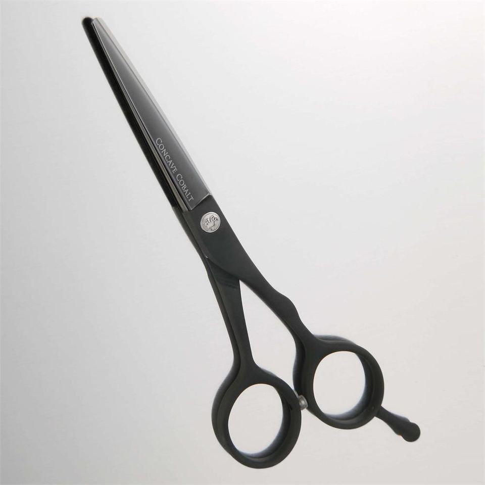 Joewell Black Cobalt Concave Titanium Shear / Scissor / Inc. FREE 