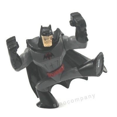 DC UNIVERSE ACTION LEAGUE BLACK BATMAN BATARANG ACTION FIGURE FG79