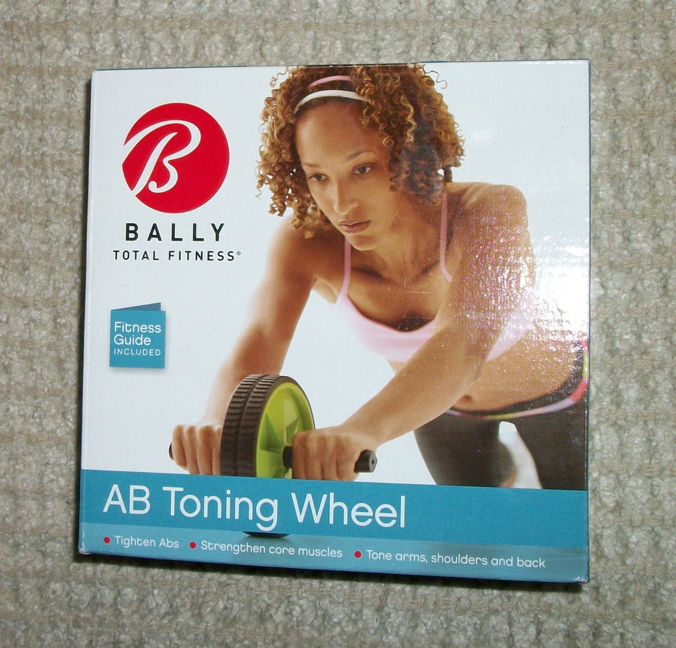 Bally Total Fitness AB Toning Wheel Abs core muscles tone arms 
