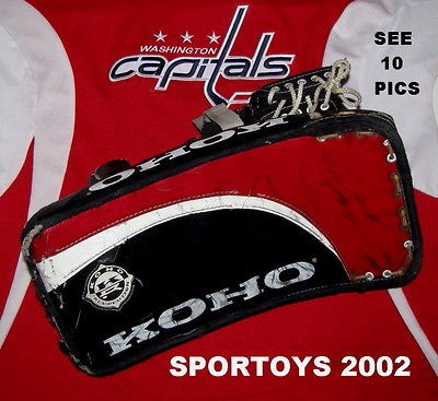 VINTAGE KOHO REVOLUTION PRO SERIES GOALIE HOCKEY BLOCKER GLOVE BY 