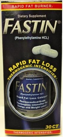 Fastin Rapid Fat Loss 30ct, Diet, Energy, Weight Loss, Fat Burner No 