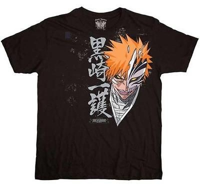 New Licensed Bleach Ichigo Transform Adult T Shirt Anime