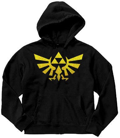 Zelda Tri Force Hoodie Hooded Sweatshirt   All Sizes