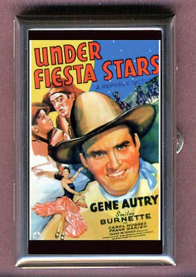 GENE AUTRY UNDER FIESTA STARS Coin, Mint, Guitar Pick or Pill Box 