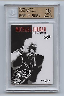 michael jordan bgs 10 pristine in Basketball