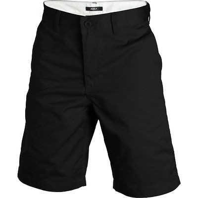 New RVCA Americana Shorts, Mens 36 Black