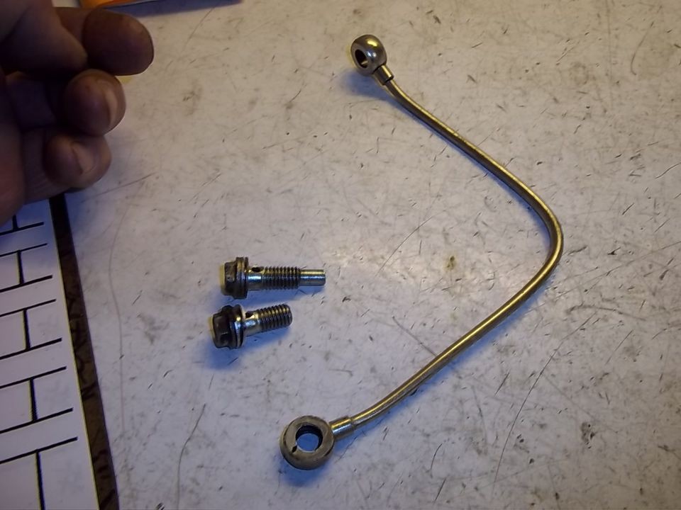 1960 HONDA C102 SUPER CUB OIL LINE & BANJO BOLTS