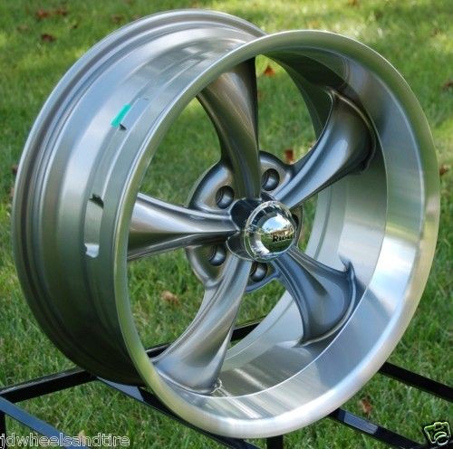   Wheels 18x9.5 RIDLER 695 GRAY Vintage Rim 695 8965G 5x4.5 6 Ford Mopar