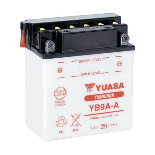 YUASA YUMICRON 12V BATTERY YB9A A 1991   2001 SUZUKI LT F160 