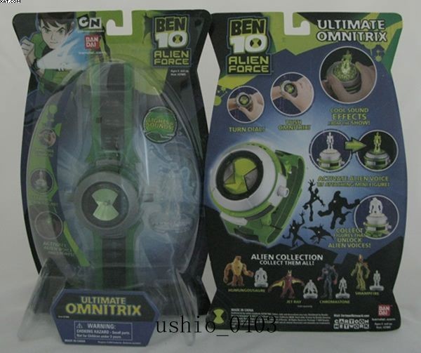 BEN 10 Ultimate Omnitrix Watch wz Light & Sounds AK45