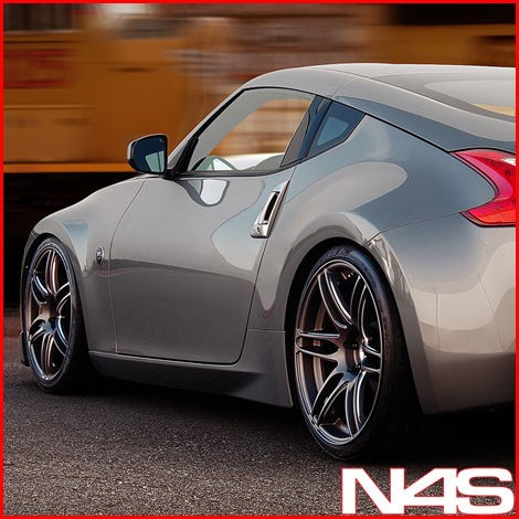 19 NISSAN 350Z AVANT GARDE M368 CONCAVE STAGGERED RIMS WHEELS