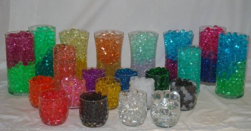 WATER BEADS WEDDING DECORATIONS