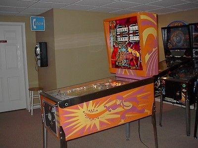 Gottlieb SINBAD Vintage Classic Arcade Pinball Machine