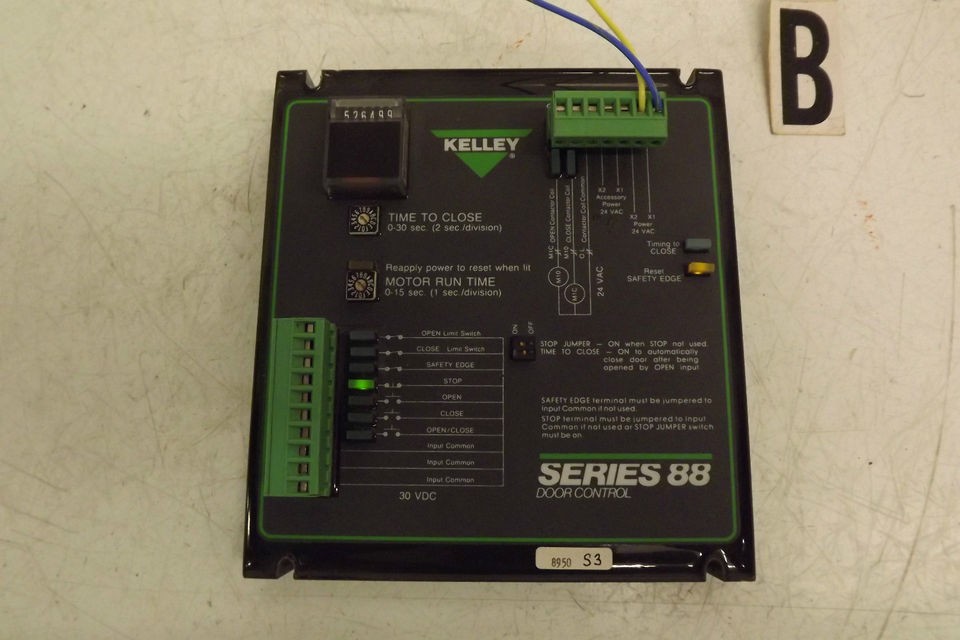 Kelley Series 88 Door Control Unit High Speed Roll Up Door Control