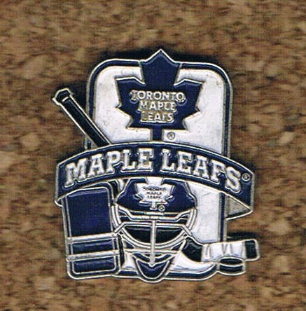 TORONTO MAPLE LEAFS GOALIE EQUIPMENT PIN