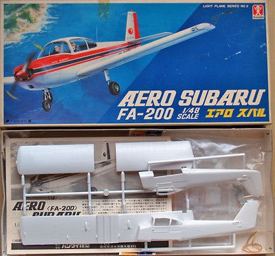 Fuji FA 200 Aero Subaru model kit Bandai 1/48