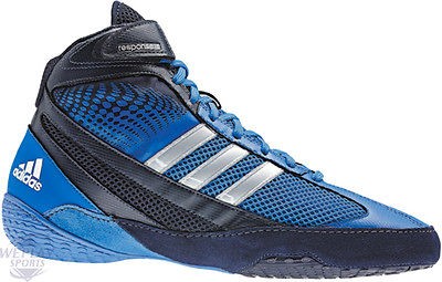   Response III (3) Adult Wrestling Shoe, Blue/Navy/Silv​er, G62631