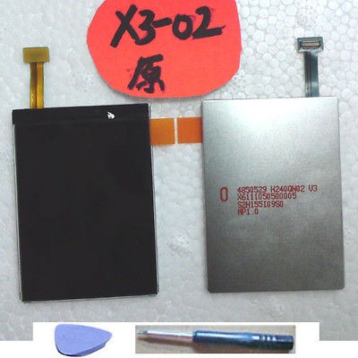 Original New LCD Screen Display For Nokia X3 02 C3 01+Tool