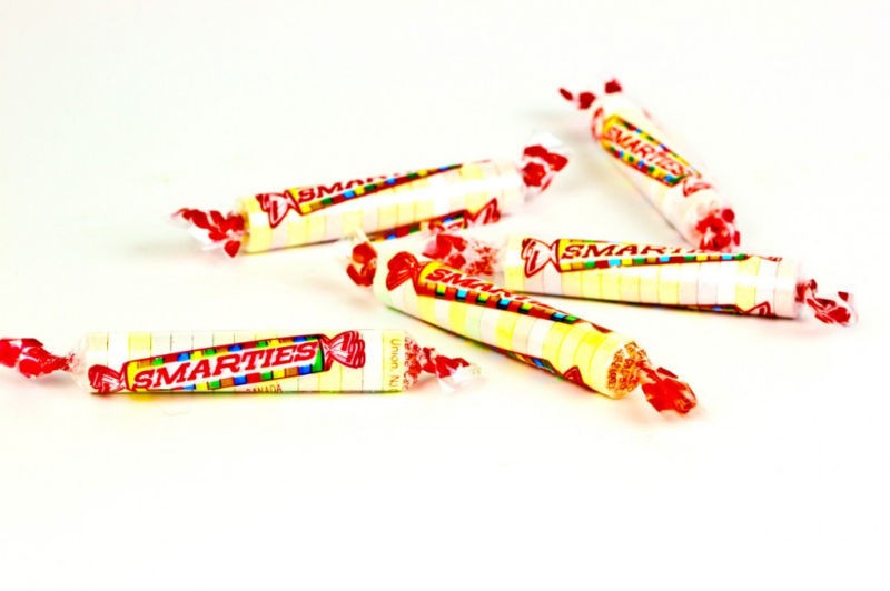 Smarties Candy Rolls bulk wrapped candy 10LB
