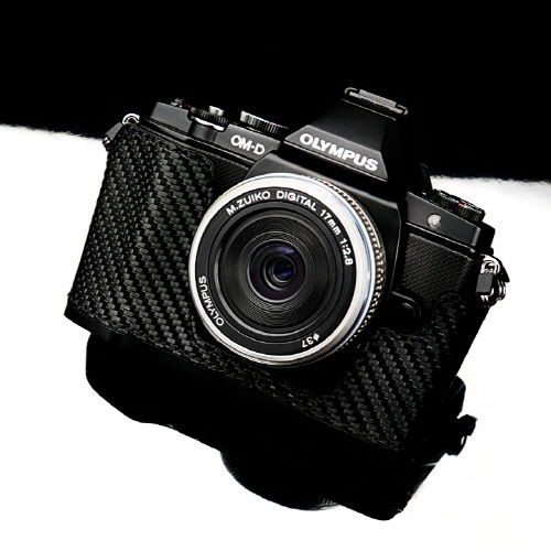   Carbon Edition Leather W/ Wrist Strap for Olympus OM D E M5 OMD EM5