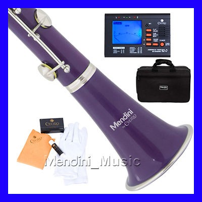 SALE~NEW MENDINI WHITE STUDENT BAND CONCERT Bb CLARINET