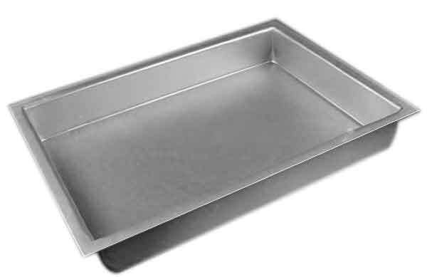 PME 3 Deep Aluminium Oblong Rectangle Cake Tin Pan  9 x 12 Inch