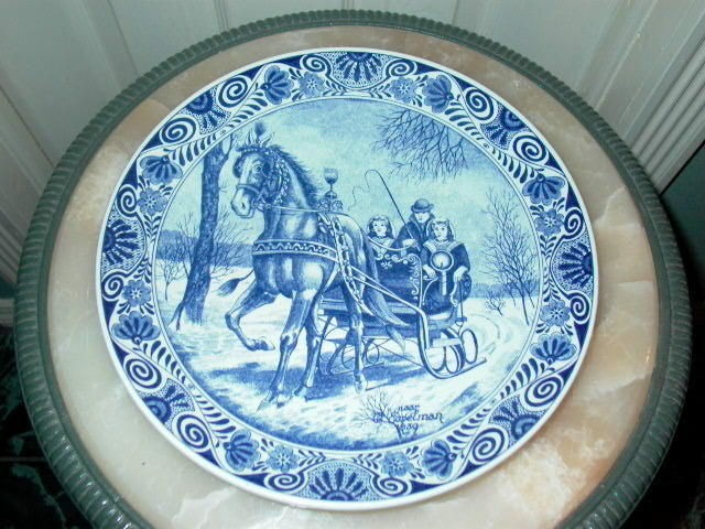 Delfts Blauw Chemkefa Holland Otto Eerelman Plate