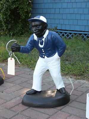 black lawn jockey in Black Americana