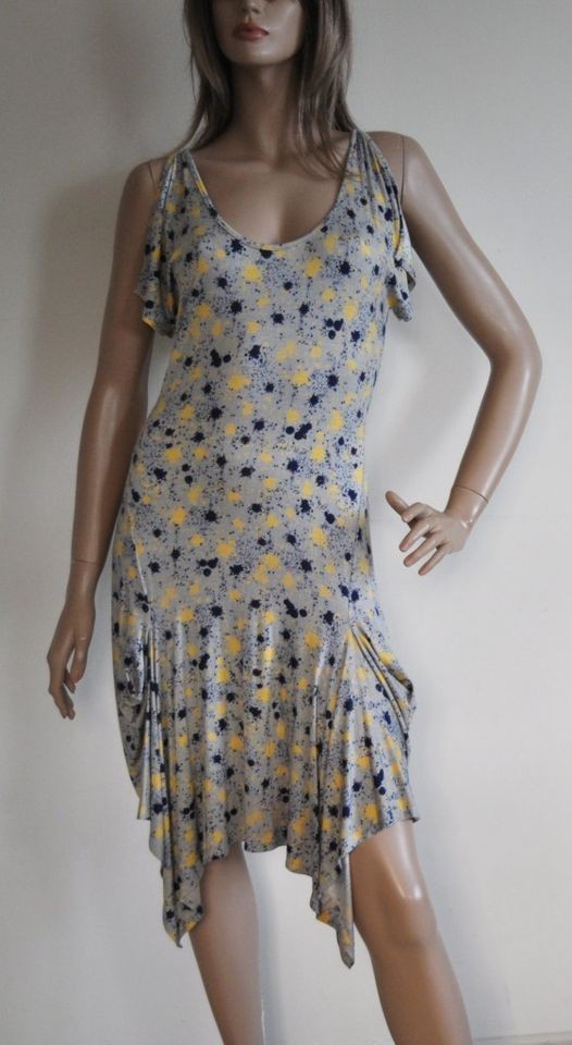 NWT MCQ ALEXANDER MCQUEEN JERSY DRESS S 4 6 US $575