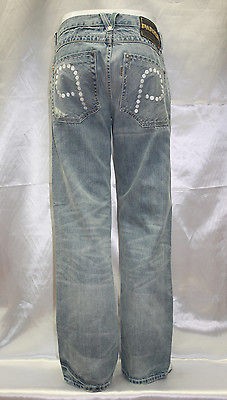 PARISH SANDBLAST/ WHITE P JEANS