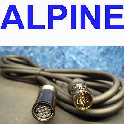 ALPINE ERA G320 SOUND FIELD PROCESSOR EQ DSP DATA CABLE 13 PIN US 