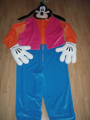   Disney World GOOFY Halloween ADULT MENS COSTUME M MICKEY MOUSE DOG