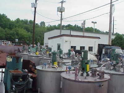 300 Gallon Stainless Steel Tank w Agitator Mixer in NJ