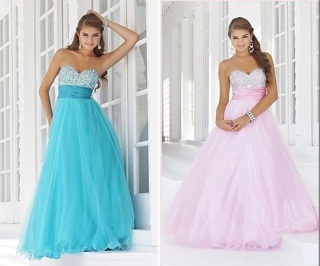 2012 New Formal Sweetheart Tulle Evening dress Prom Gown Party Wedding 