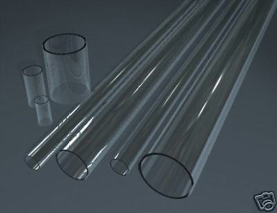 Clear Acrylic Plexiglass Tube 4 1/2 OD x 4 1/4 X 11 7/8