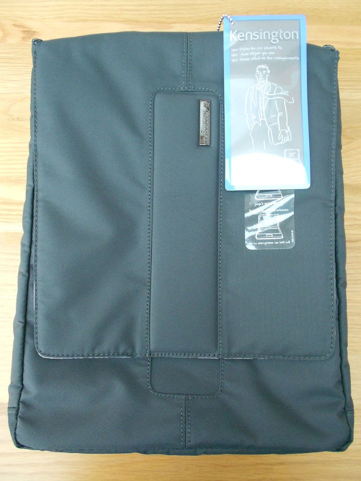   Contour Active Vertical Messenger Notebook / Laptop Bag Case 15 New