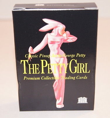 The PETTY GIRL SERIES 1 (1994) Complete BOXED Card Set GEORGE PETTY 