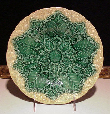 wedgwood majolica plate in Art Pottery