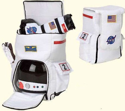 ASTRONAUT SUIT CHILD SZ 4/6 WITH HELMET BACKPACK BOOTS