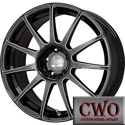   Falken RT 11C Wheels Rims 5x112 5 Lug VW Jetta Golf Passat Audi A4 A6