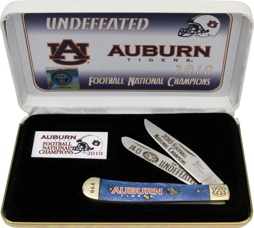 Frost Cutlery Knives Auburn Tigers 2010 Football Champions Knife New 